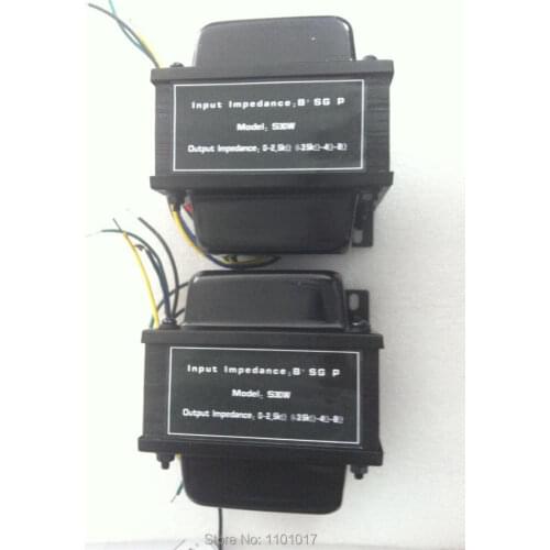 Customized 20w Single-Ended Tube Amps Output Transformers 2 PCS for EL34 300B 807 KT88 Others HIFI EXQUIS