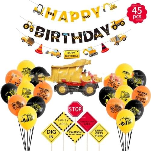 Travel Information Theme Baby Party Decorations Set Boys Girls Birthday Party Baby Shower Party Childrens Day Supplies