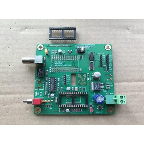 Coaxial Fiber Optic Receiver Board Immersion Gold Edition