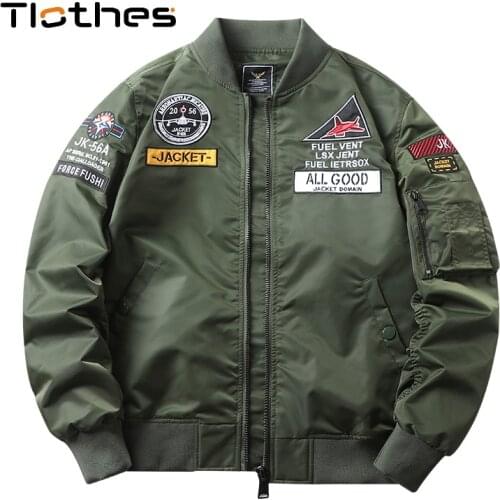 Letter Print Bomber Jackets and Coats Men Hip Hop Baseball Jackets Streetwear Military Jacket Mens Brand Slim Outerwear Casual