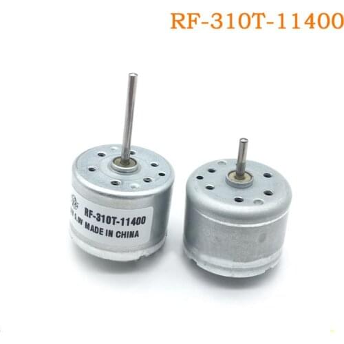 Mabuchi RF-310T-11400 DC 3V-6V 5.9V 6400RPM Micro Mini Motor Electric Fan Hand Crank Generator Toy Model Car Boat Motor
