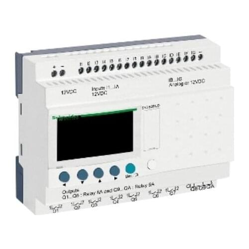 SR3B261JD modular smart relay Zelio Logic - 26 I O - 12V DC - clock - display