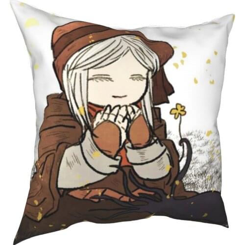 Cartoon girl simple style cartoon pillow cover fashion sofa bedroom color home decoration pillow cartoon pillow