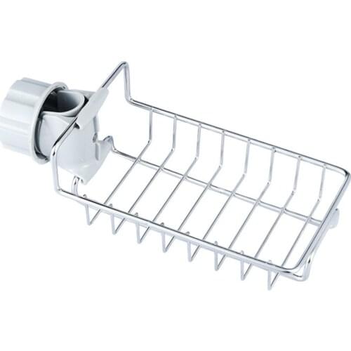 Stainless Steel Soap Sponge Drain Rack Bathroom Holder Sink Storage Rack for Bathroom Kitchen Soap Box Storage Holder