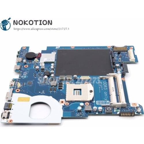 NOKOTION For Samsung R480 NP-R480 R440 Laptop Motherboard HM55 UMA DDR3 Only BA92-06357B BA92-06357A BA41-01229A