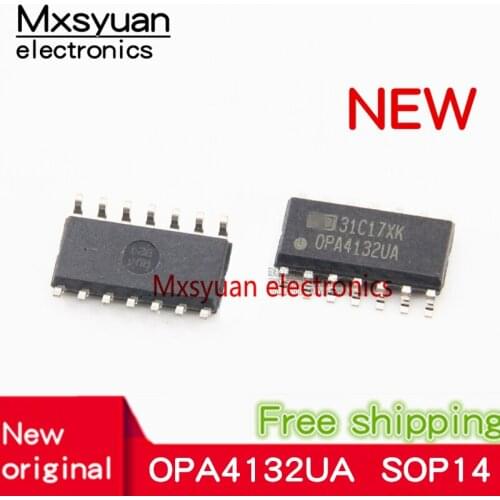 5pcs~50pcs/LOT New original OPA4132UA OPA4132 SOP14