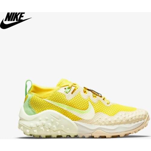 Original Nike Wildhorse 7 Women 'S Yellow Sport Shoes DM9470-700 Nike Sneaker