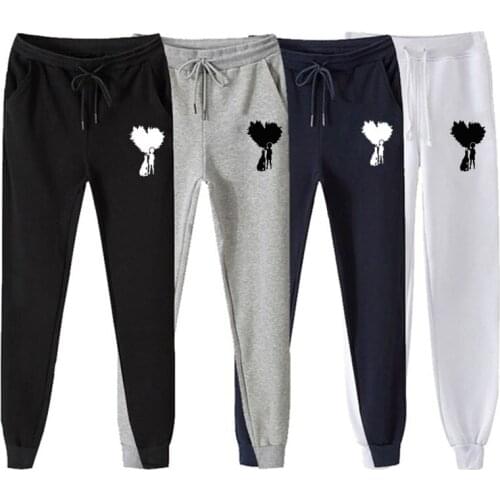 Autumn Women Casual Sweatpants Dog And Child Love Print Long Pants Fashion Skateboard Sport Trousers