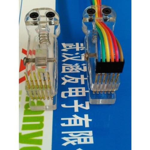 PCB Test Bench Download Burner Clip