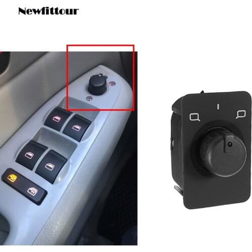 Car Side Mirror Switch Control Rearview Adjustment Knob Button New Suitable For Audi A3 A6 C5