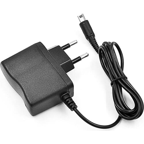 EU Plug Home Wall Travel Charger AC Power Supply Cord Adapter For 2DS/3DS/NDSI/3DSXL Portable Travel Charger