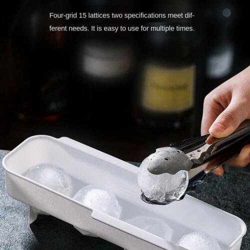 Silicone Durable Ice Ball Mould Tray Candy Cake Pudding Chocolate Molds Ice Cube Trays Molds Tool