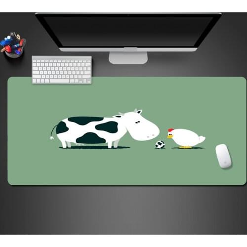 Modern Fashion Interesting Animal Mouse Pad Washable Customizable Natural Rubber Non-Slip Edge Computer Keyboard Mouse Pad