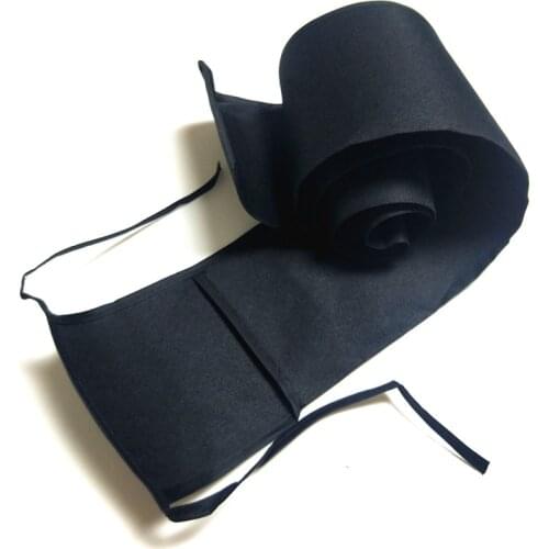 NooNRoo 100% Cotton Bag for 1 section rod bag Black color cloth high quality lure Fishing Rod bag