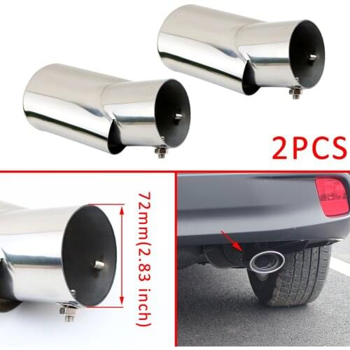 Rear Muffler Fit For Honda CR-V CRV Land Rover Range Rover Sport Tail Exhaust Pipe End Tip Tailpipe Cover Stainless Steel