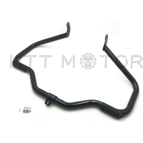 Engine Guard For Harley Davidson SOFTAIL Fat Boy FLSTF Highway Crash Bar 2000-2017 Aftermarket Motorcycle Parts Gloss Black