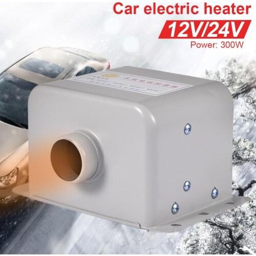 12V/24V Car Electric Heater Manual Heating Defroster Winter Car Air Cooling Fan Windscreen Energy Warmer Universal Single Hole