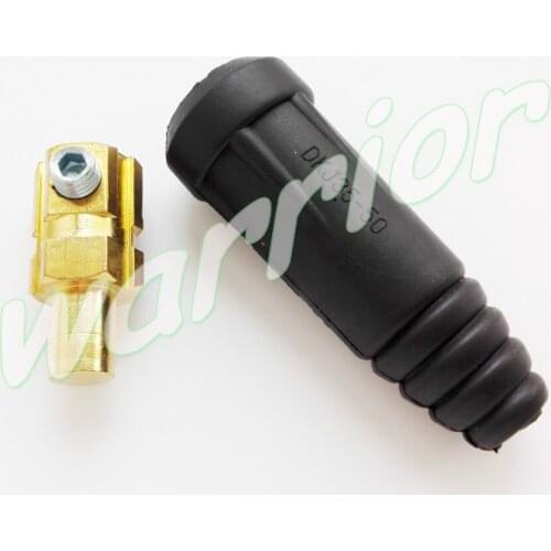 35-50 Male Cable Connector Quick Fitting Plug Euro Style 200Amp-300Amp