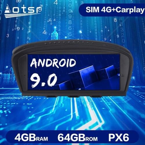 Android 9.0 Car Radio For BMW 5 Series E60 2005-2010 CCC Car GPS Navigation Unit Support iDrive Multimedia Player Auto Stereo