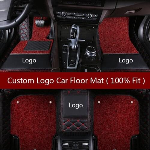Flash mat Logo car floor mats for BMW e30 e34 e36 e39 e46 e60 e90 f10 f30 x1 x3 x4 x5 x6 1/2/3/4/5/6/7 car accessorie styling