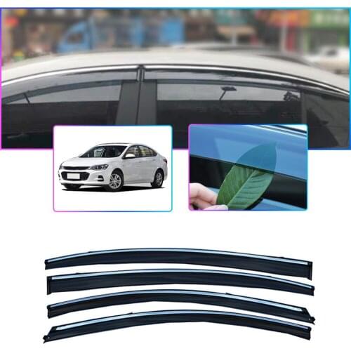 Car Window Deflector For Chevrolet Cavalier 2016 2017 2018 2019 2020 Baffle Smoke Sunny Rain Visor Guard