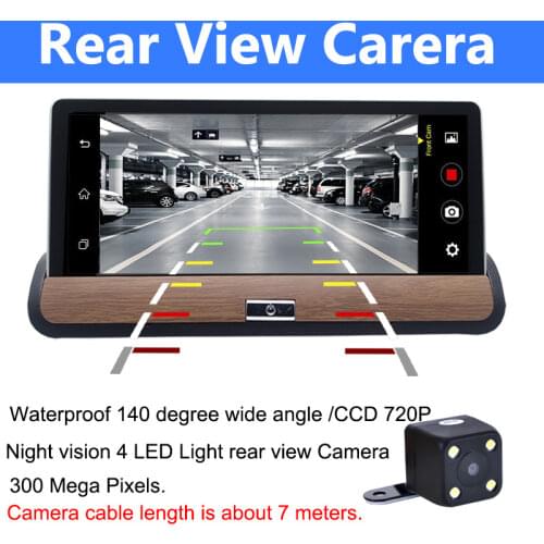 7" IPS 3G SIM GPS Navigation Car dvr Camera Dash Cam video RecorderAndroid 5.0 vehicle gps navigator WIFI 16GB Navitel/Europe
