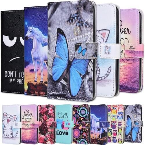 Cartoon Wallet Flip Case for ASUS ZenFone Max Pro M1 M2 ZB601KL ZB602KL ZB555KL ZB633KL ZB630KL ZC520KL ZB501KL ZB452KG Case
