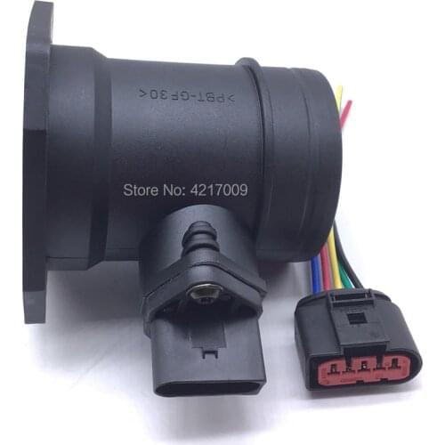 Mass Air flow Meter Sensor For Audi A4 8D2 B5 A6 4B C5 Volkswagen VW Passat 3B2 Syncro/4motion 1.8 0280218013 06B133471