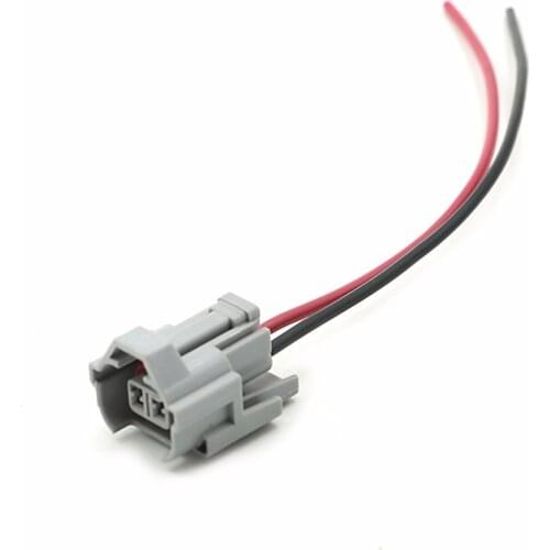 Impedance Female Electrical Plug Fuel Injector Connectors + Pigtails For Toyota Mazda Subaru 350Z