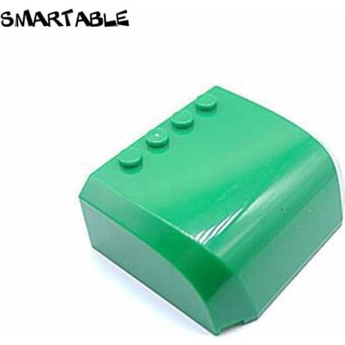 Smartable Wedge 5x6x2 Curved Building Blocks MOC Parts Toy For Kids Compatible Major Brands 61484 / 92115 8pcs/Lot
