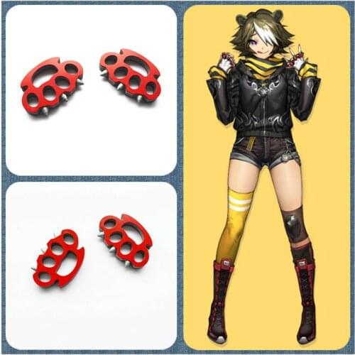 2021 Hot Game Arknights Beehunter Gloves Weapon Prop Cosplay Replica Weapon Halloween Carnival Custom Hand Made Prop