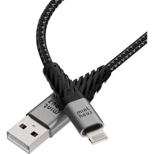 Minthouz iPhone Charger 3A Fast Charging USB-A to Lightning Cable Connector Data Sync Transfer Cord For iPhone 12/12 Mini/12 Pro