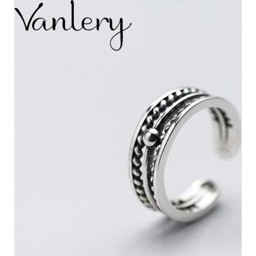 New Gothic Men Beads Chains Rings For Women Jewelry Birthday Gift Romantic Wedding Engagement Drop Shipping 2021