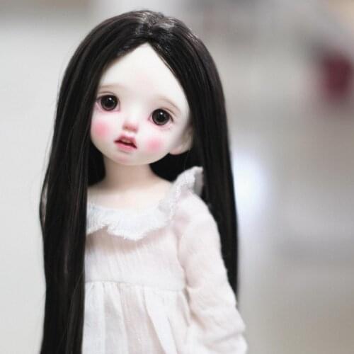 New Style 1/3 1/4 1/6 1/8 Wavy Long Wig Hair High Temperature Wire BJD BJD Doll Many Colors
