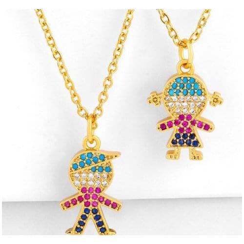 Elephant multicolor micro pave cz zircon cubic zirconia necklace copper Clavicle gold plated Snake Chain Choker Pendant jy4d