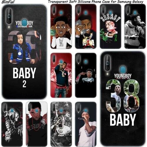 Hot Lil Baby Silicone Phone Case For Samsung Galaxy A80 A70 A60 A50 A40 A40S A30 A20 A2CORE M40 Note 10 Plus 9 8 5 Fashion Cover