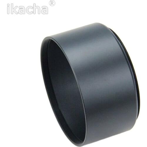 Universal 49 52 55 58 62 67 72 77mm Long Metal Lens Hood for Canon Nikon Sony Casio 49 52 55 58 62 67 72 77mm Lens Camera