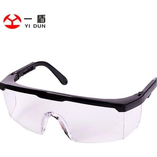 Goggles Labor Protection Anti-Splash Goggles Dustproof Polished against Wind and Sand Riding Transparent Goggles
