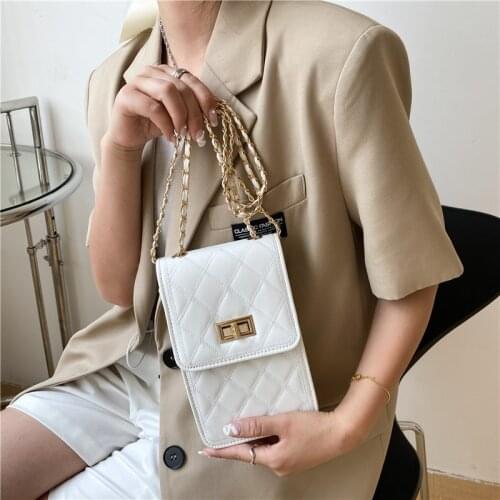 Women Handbags Fashion Mini Cell Phone Bags Crossbody Bags Ladies Flap Shoulder Bag Female Mobile Phone Storage Coin Purse