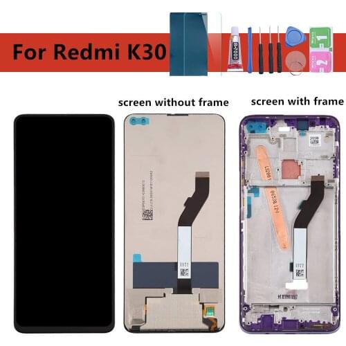 6.67'' For Xiaomi Redmi K30 LCD Display Touch Screen Digitizer Assembly Replacement For Xiaomi Poco X2 LCD Display with tools