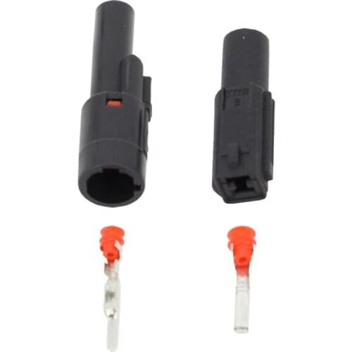 1 Pin Male Female Kit Auto Electrical Wiring Harness Power Connector Plug DJ7013Y-2.3-11/21