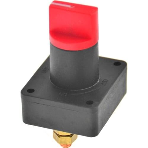300 Amp Battery Switch Rotary Isolator Power Disconnect Cut Off Kill Switch for Car Boat Marine Van Truck RV ATV Caravan