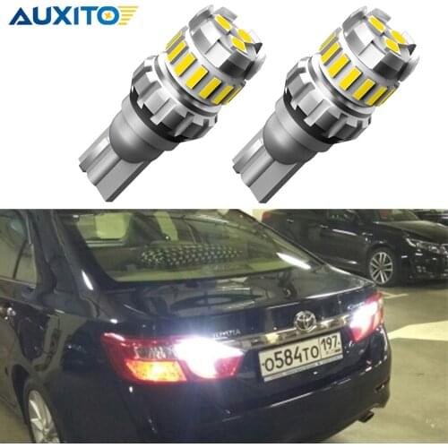 2Pcs 1200Lm Canbus W16W T15 Led Auto Lamps 6500K White 921 912 Backup Reversing Lights For Toyota Camry 40 Corolla 150 Prius 12V