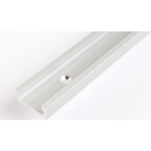 Free shipping 30-122cm (11.8-48 Inch) Standard T-track, Aluminum Miter Track/Slot for Table Saw, Router, Drill Press Jigs