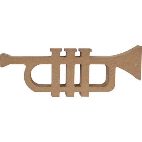 Wooden Trumpet Trinket CODE: F70 paintable decorative objects декоративные предметы под роспись