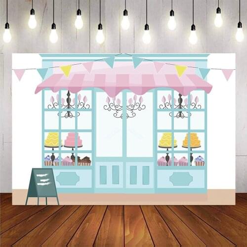 Photography backdrop ice cream background for photo studio happy birthday newborn baby portrait photo background studio supplies