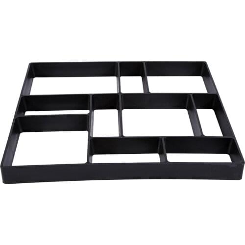 45cm Garden DIY Plastic Path Maker Model Road Paving Cement Mould Brick Stone Mould Brick Concrete Stepping Stone Stone