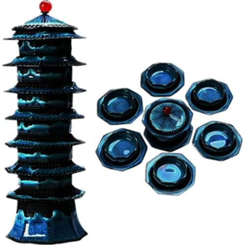 Ceramic Tea set Kung Fu Tea Gaiwan Drinkware Travel Coffee Cup Set Teapot Teacups Trays Teaware Ceramic For Gift Puernhj