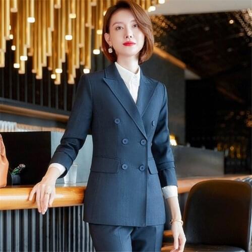 Женские классические брючные костюмы KK LUFAINA China At AliExpress