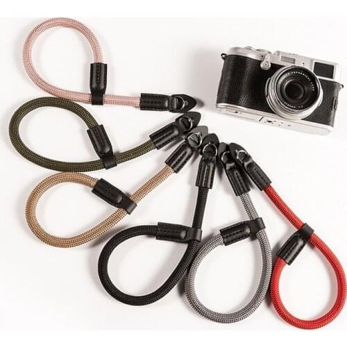 Handmade nylon Digital Camera Wrist Hand Strap Grip Paracord Braided Wristband for Sony A7 A6500 A6300 A6400 A7III A6000 A5100